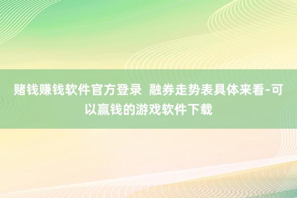 赌钱赚钱软件官方登录  融券走势表具体来看-可以赢钱的游戏软件下载